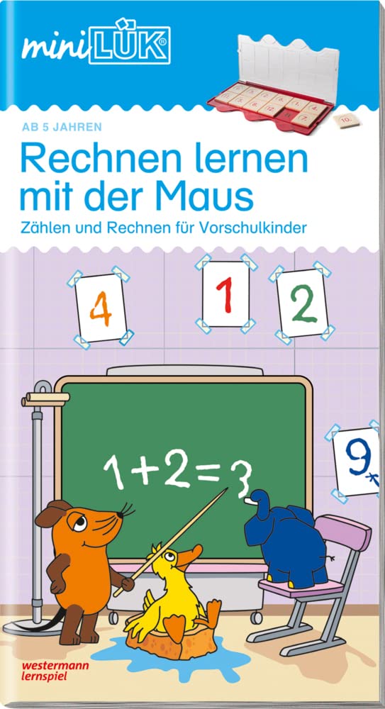 miniLÜK. Rechnen lernen mit der Maus 1: Vorschule/1. Klasse - Mathematik - Einfaches Zählen und Rechnen für Vorschulkinder