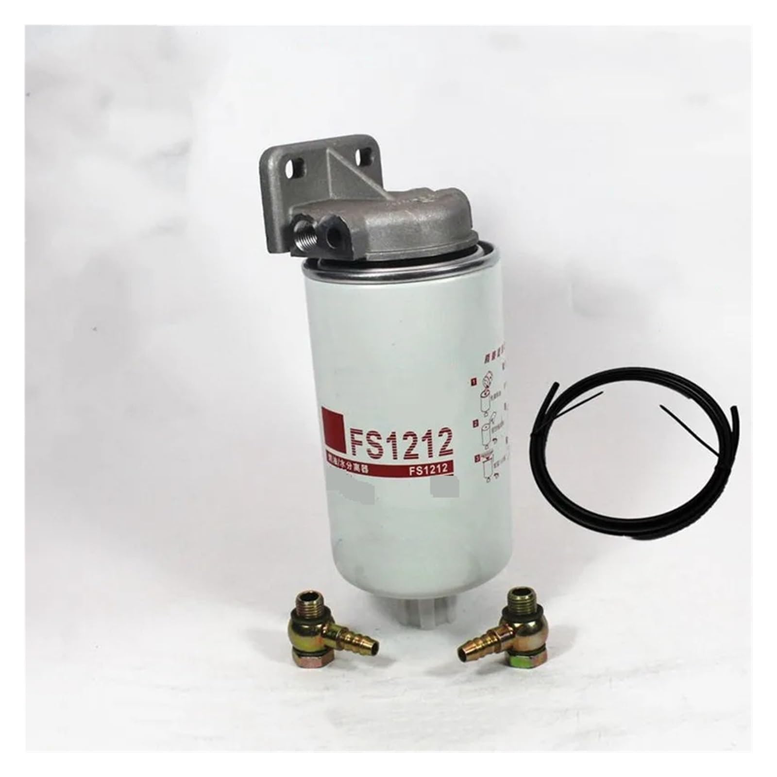 Filtro de combustible Filtros de combustible para FS1212 apto para Flegá 3315843 WBF1212 ISF2.8 1119ZB6 030 filtro de montaje de filtración gruesa con bomba(FS1212 Assembly)