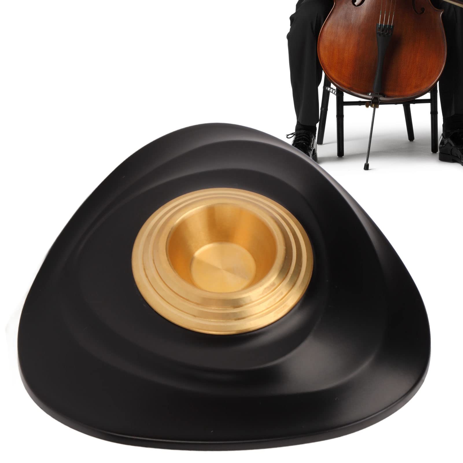 SUNGOOYUE Tappo per Violoncello, Supporto per Violoncello, Triangolare per la Fase Domestica