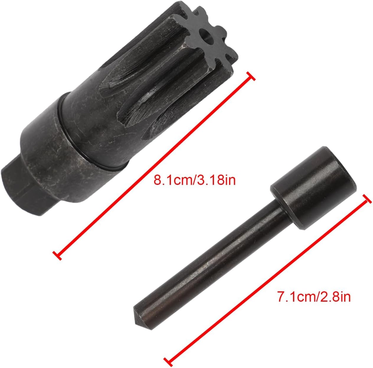 Engine Turning Tool and Timing PIN KIT Fit for John De-e-re 3179 4239 6359 4276 3029 4039 6059 6068 6619 Replace JDE83 JDE81-4