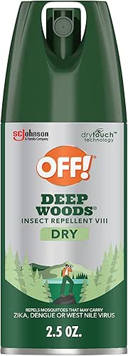 OFF! Deep Woods Travel Size Insect Repellent Aerosol, Dry, Non-Greasy