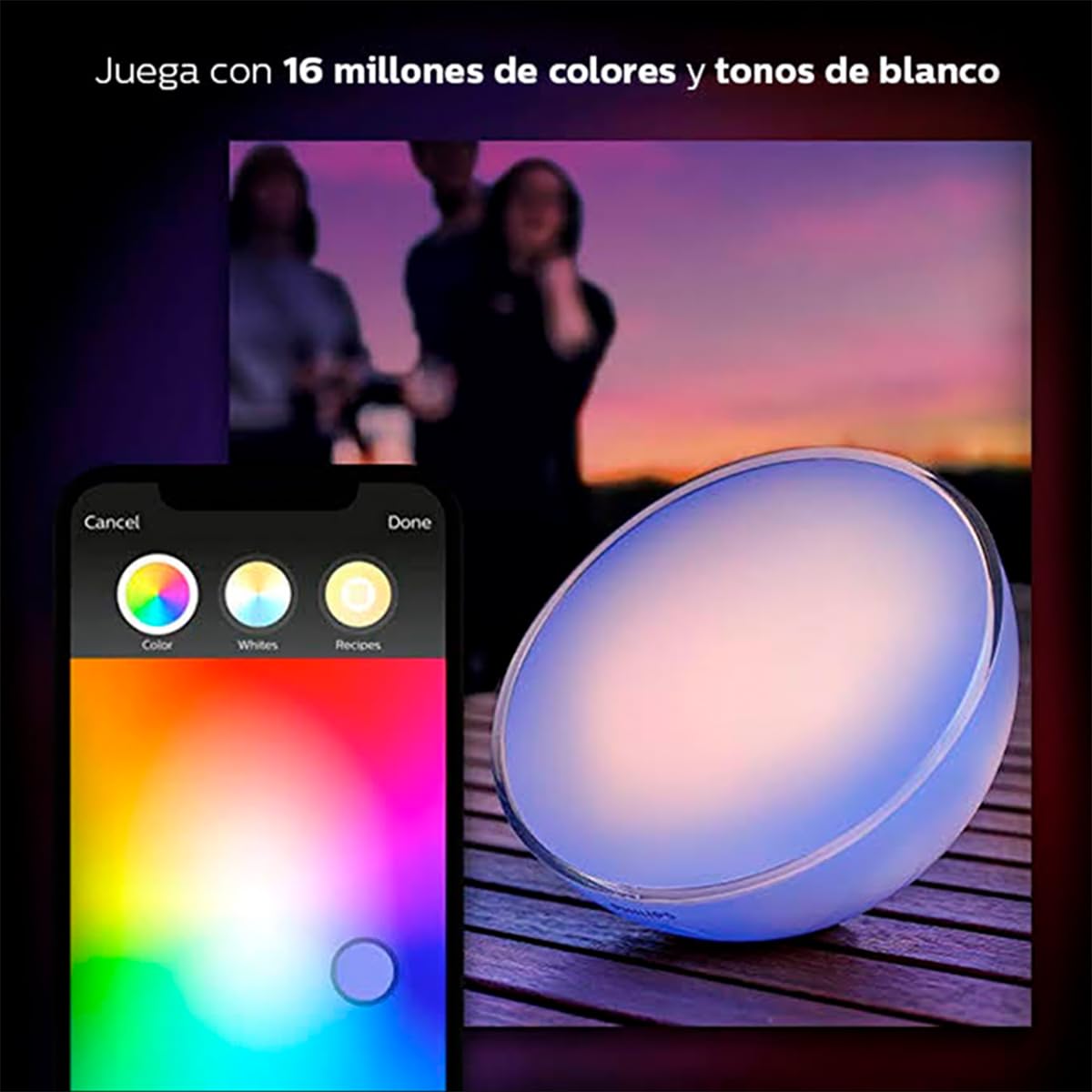 Philips Hue Bridge + Hue Go (Bluethooth), LED Bulbs - Amazon Canada