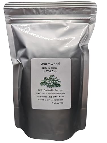 Ajenjo - Artemisia absinthium Hoja suelta de Nature Tea (4 onzas)