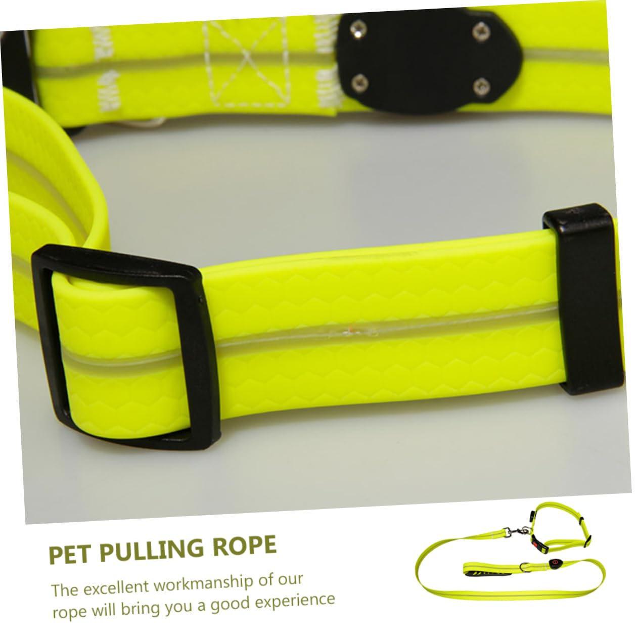 Toyvian 1 Juego Correa y Collar LED para Perros de Correa para Paseos para Mascotas para Actividades