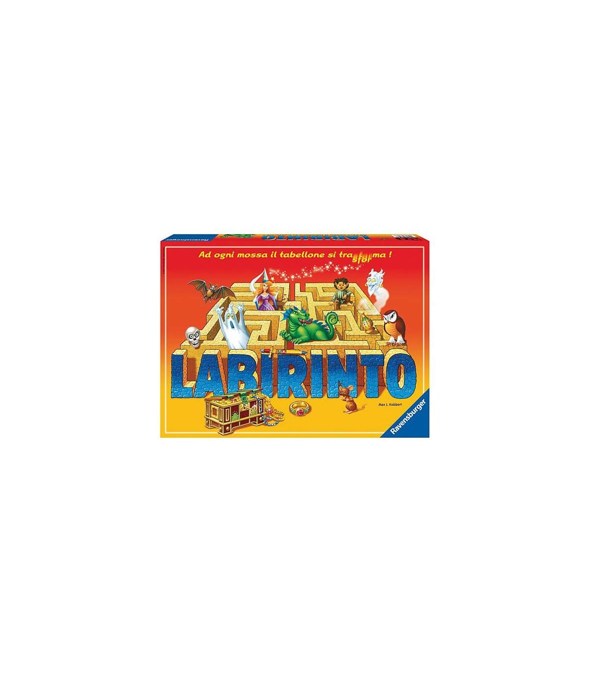 Toyland - Labyrinth, 1 Player (Ravensburger 026447-WM) Italian Version