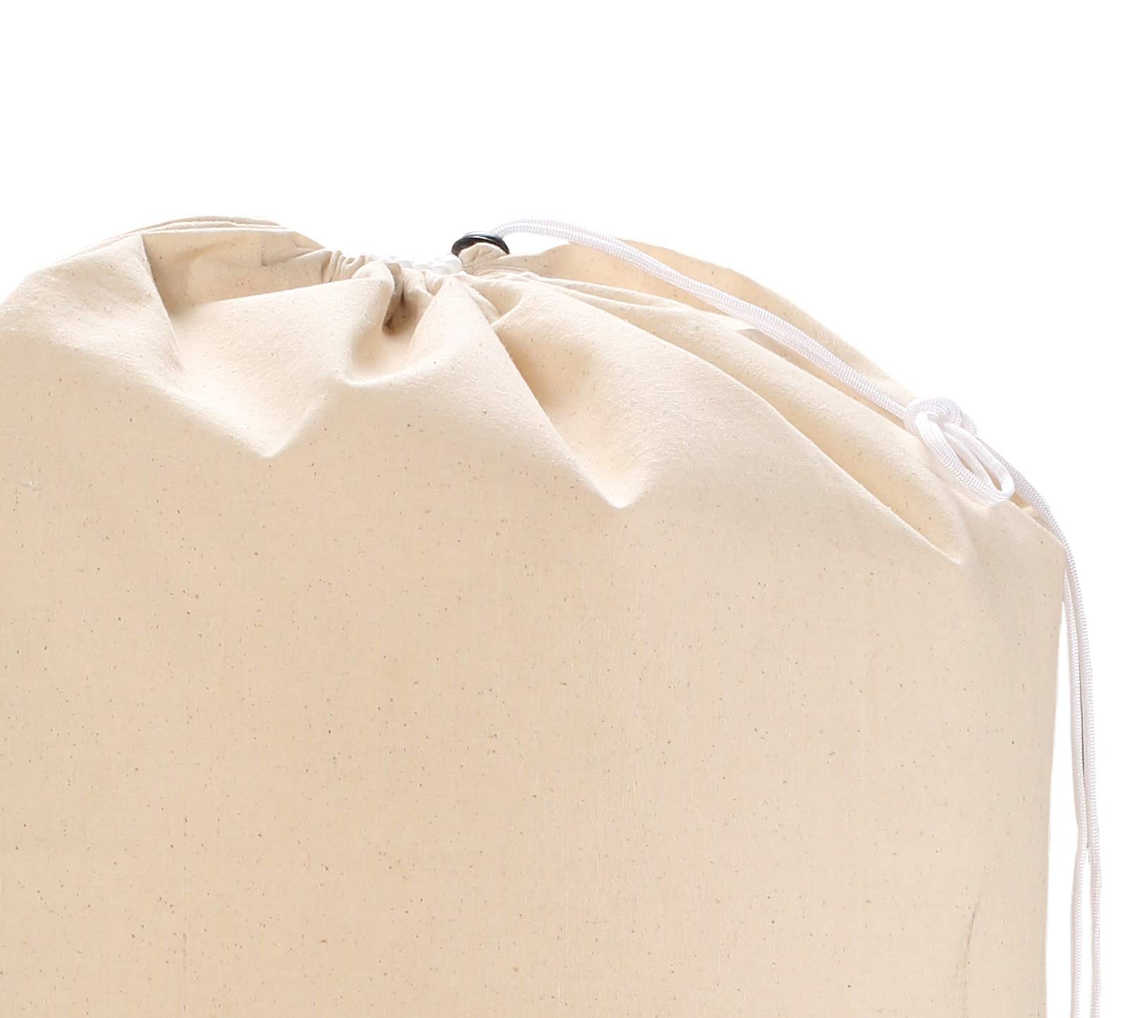 YOUDENOVA Grote geweven wasmand van katoenen touw, mand voor wasgoed, voor wasserette of slaapkamer, hoogte 25,6 cm