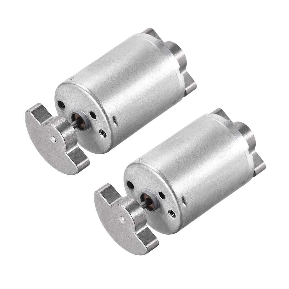 sourcing map Double Shaft Vibration Motors DC 6V 3000RPM Strong Power Dual Head Massager Vibrating Motor 51x24.2mm 2Pcs