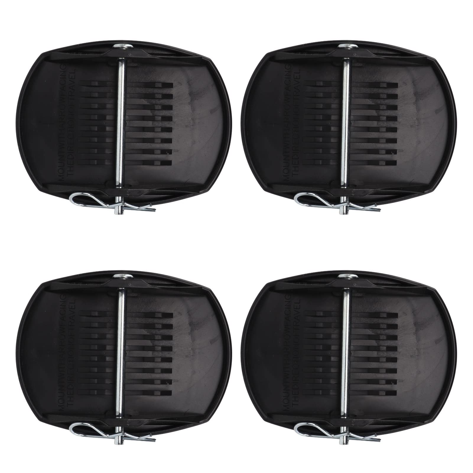 Jack Support Pads, Anti Slip 4 PCS Jack Foot Support Leveller Direct Replacement for Trailer
