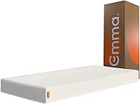 Colchão Solteiro Emma Basics 17 cm - 88x188 cm, Espuma D28 17cm com Tecnologia Alemã, Firmeza Ideal, Suporte Confortável, 100 Noites de Teste e 5 Anos de Garantia