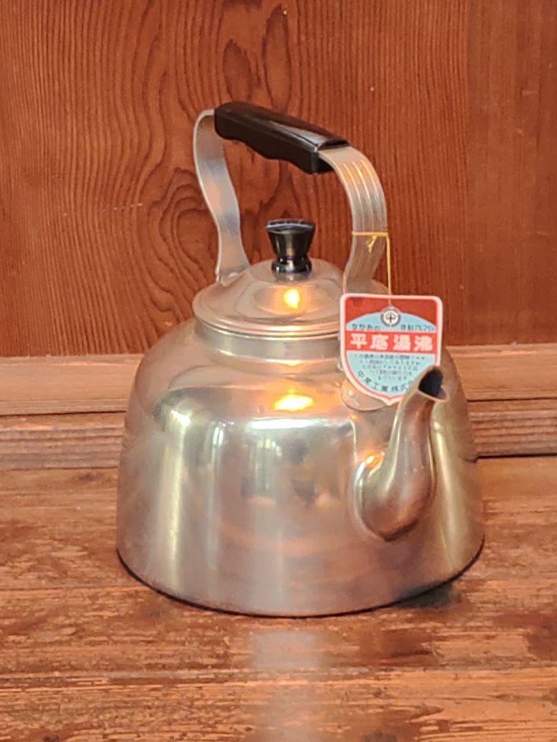 やかん 6L ニギリ矢 アルミ湯沸6リットル 日軽アルミ 2024最新】軽量