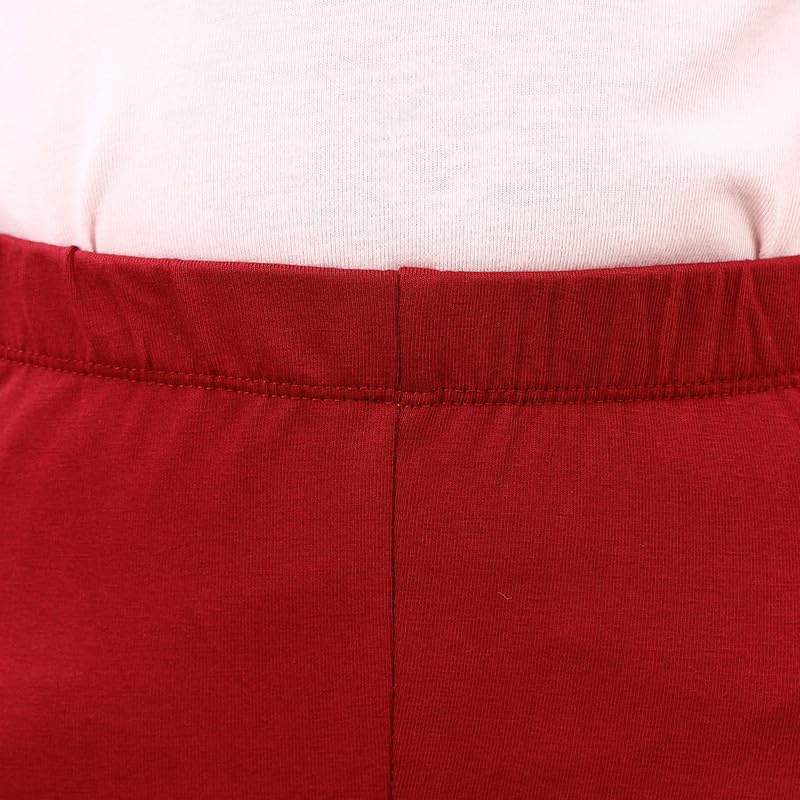Image of ZION Leggings for Girls - Cotton Regular Fit Ankle Length | Soft & Comfortable | Perfect for Every Occasion - School, Play & Beyond | Multiple Sizes & Colors