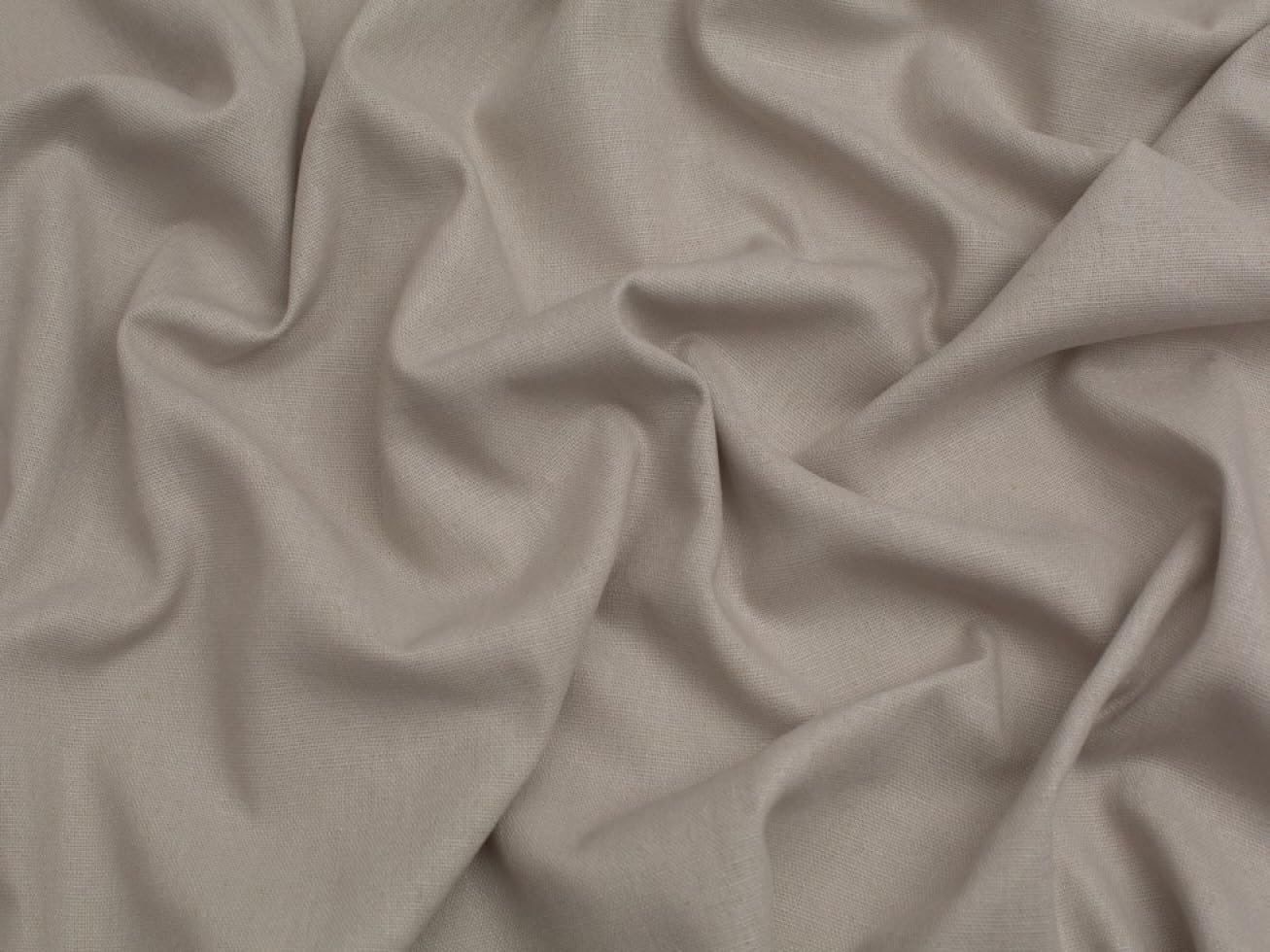 Minerva Soft Viscose Linen Blend Fabric Light Grey - per metre
