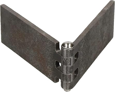 4 Pack Solid Drawn Steel Butt Hinge Extra Heavy Duty Industrial 50x240mm