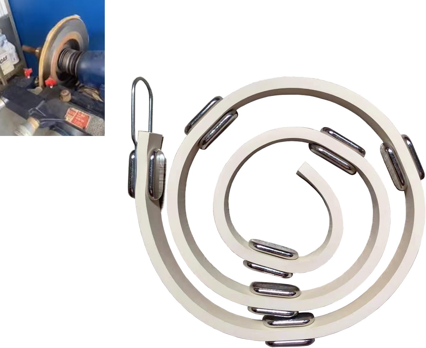 6920 Brake Lathe Silencer Band for Ventilated Rotor,Compatible with AMM CO 6920,FMC/John Bean 90984/92022,Hunter 175-188-2,Kwikway 108-1062-00, Van Norman 11485, RELS 11488