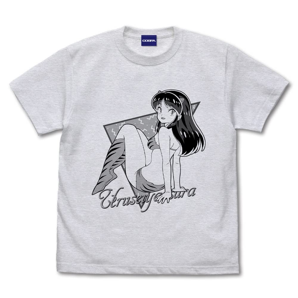 Amazon.co.jp: コスパ うる星やつら ラム レトロポップ Tシャツ ASH XL