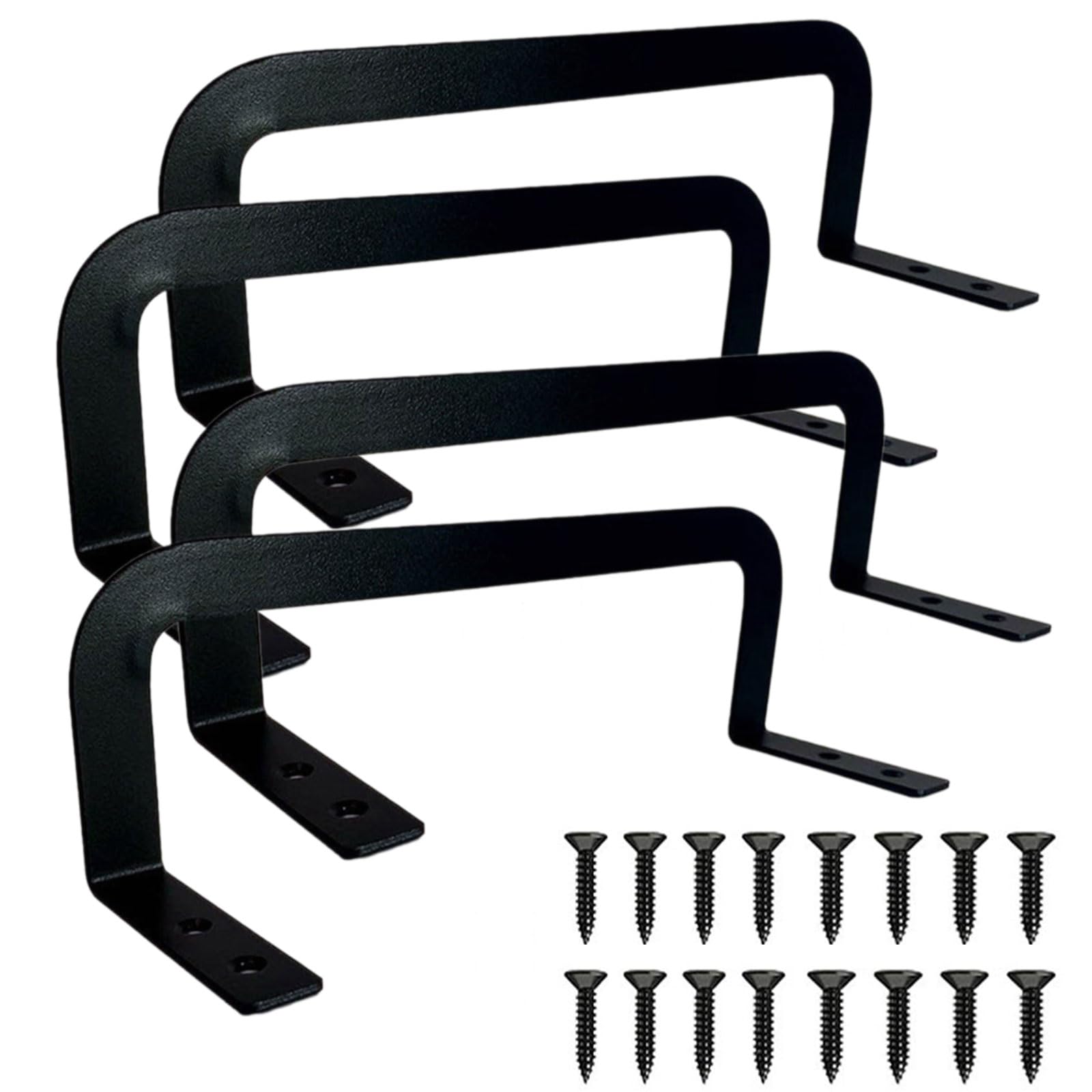 carotoe Multipurpose Furniture Clip 4Pieces Metal Fastening Systems Mattress Holders Brackets