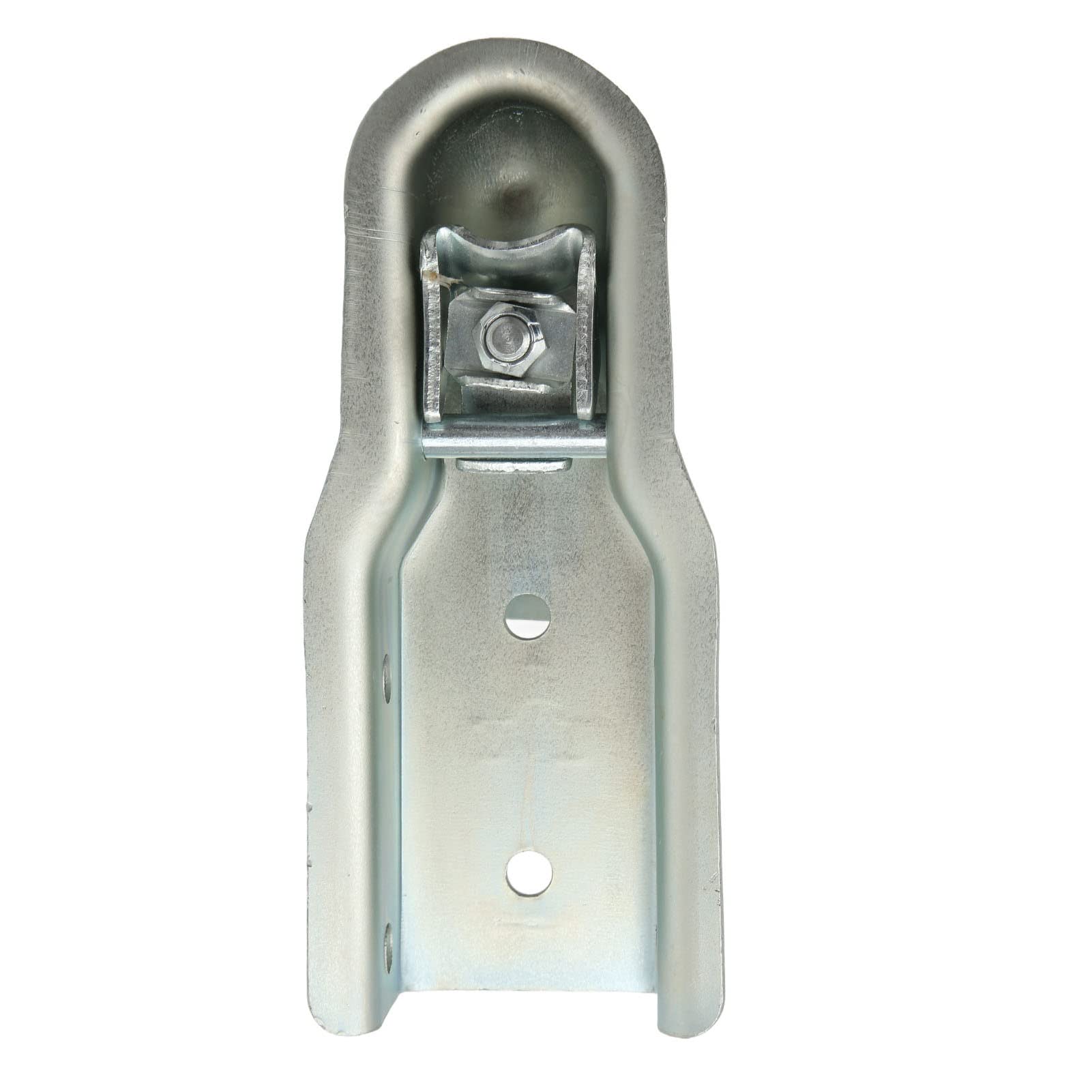 Acoplador de Bola de Enganche de Remolque， Acoplador de Remolque de Lengüeta Recta Bola de Enganche de 50 Mm Canal de 75 Mm Capacidad de Carga 3500 para Tubo Cuadrado de 75 Mm