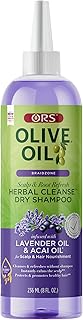 ORS Olive Oil Braidzone Herbal Cleanse Dry Shampoo with Lavender & Acai Oil for Nourishment 8 Ounces