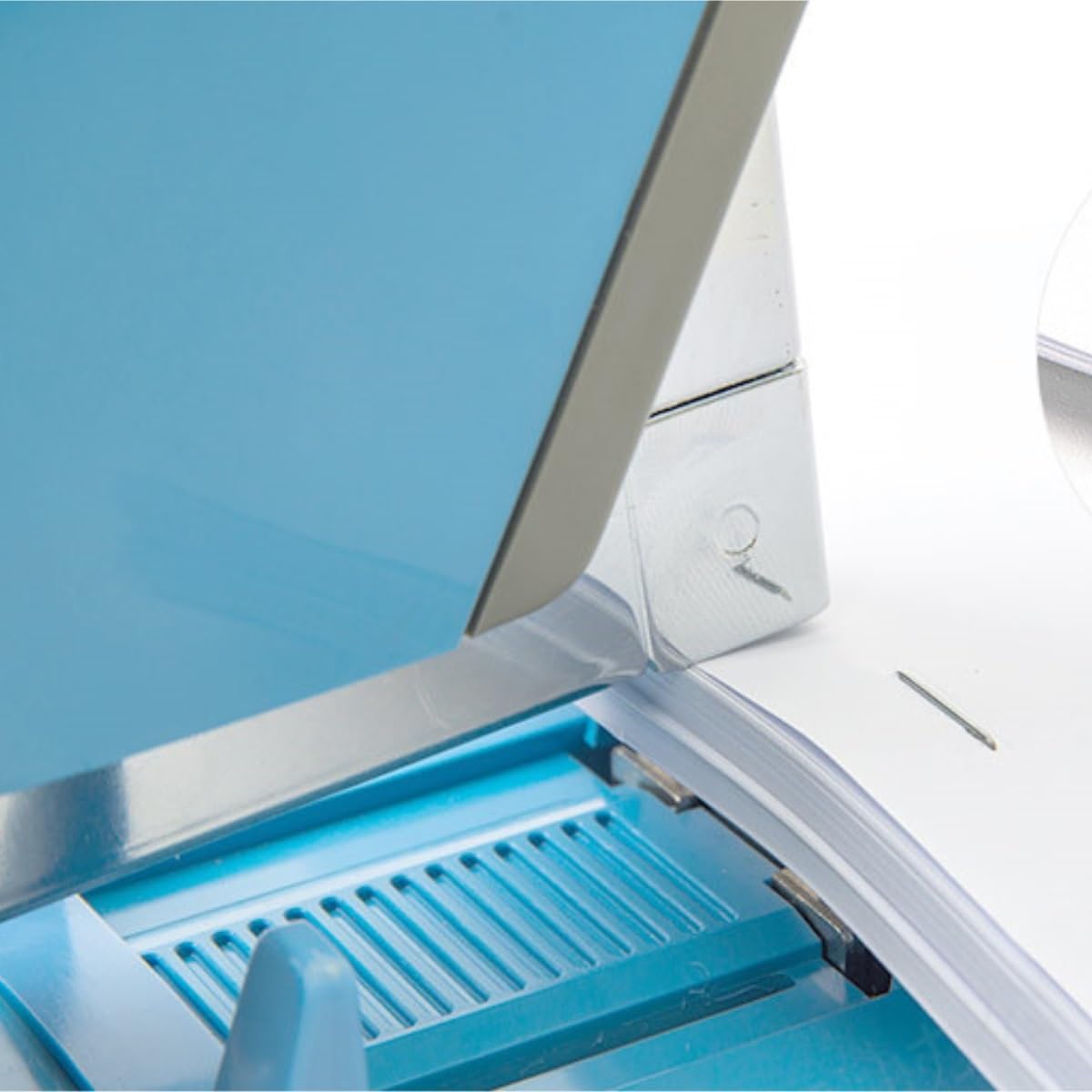 Cucitrice da Scrivania Carta for Rilegatura con Pinzatrice Resistente, con Bordo Piatto E Piede Piatto di Media capacità Spillatrici per Ufficio