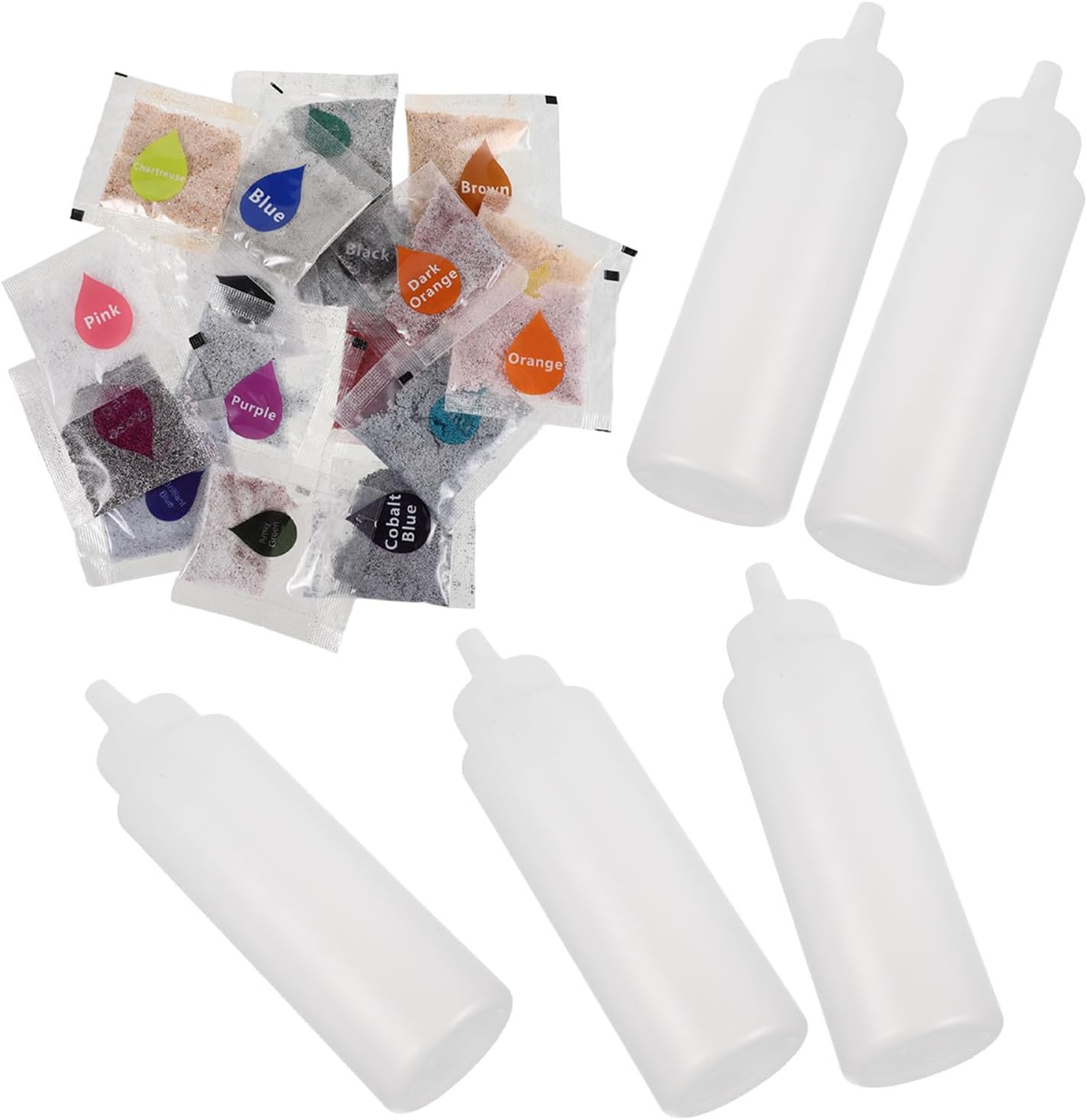 18pcs Tie Dye Powder for Cotton Textile and Paper Handmade Projects