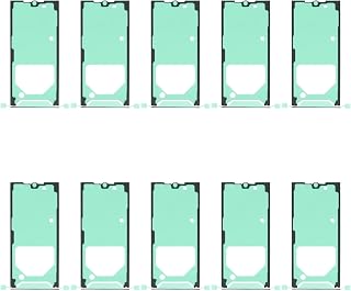 HUANGYUNCHAO Acessórios telefônicos Para Samsung Galaxy S22 Ultra 5G SM-S908B 10PCS Front Hous Substituição do telefone celular