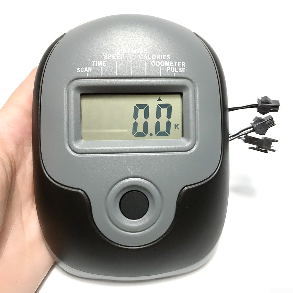 Tachimetro LCD Con Cardiofrequenzimetro Per Cyclette – Computer Da Bici Esercizio JP064