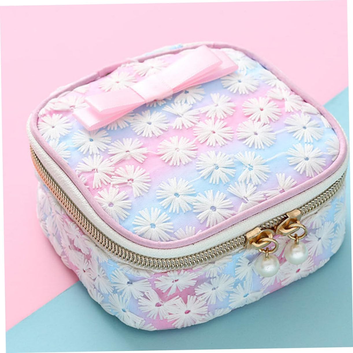 KOMBIUDA 2pcs Sanitary Napkin Storage Bags Feminine Period Kit Pouch for Women Travel Bag Zipper Pouches for Sanitary Pads Cosmetics Random Color