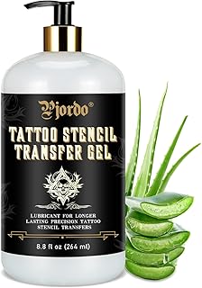 Tattoo Stencil Transfer Gel Solution : for Transfer Stickers Paper, Tattoo Supplies Accessories for Tattoo Artists & Beginners