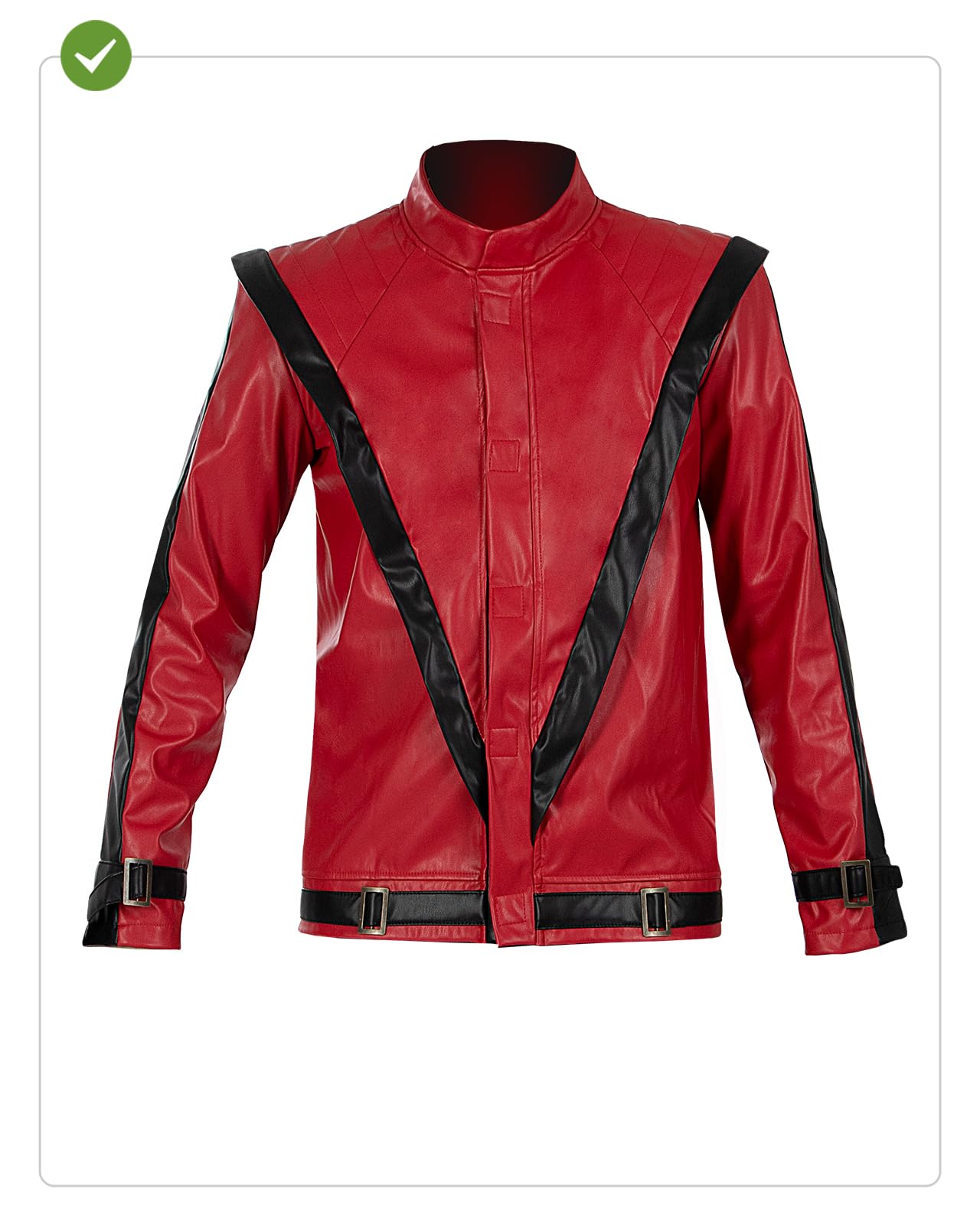 Funidelia Veste Officielle de Michael Jackson Thriller pour homme. Accessoires de déguisements pour adultes pour fêtes, Carnaval et Halloween