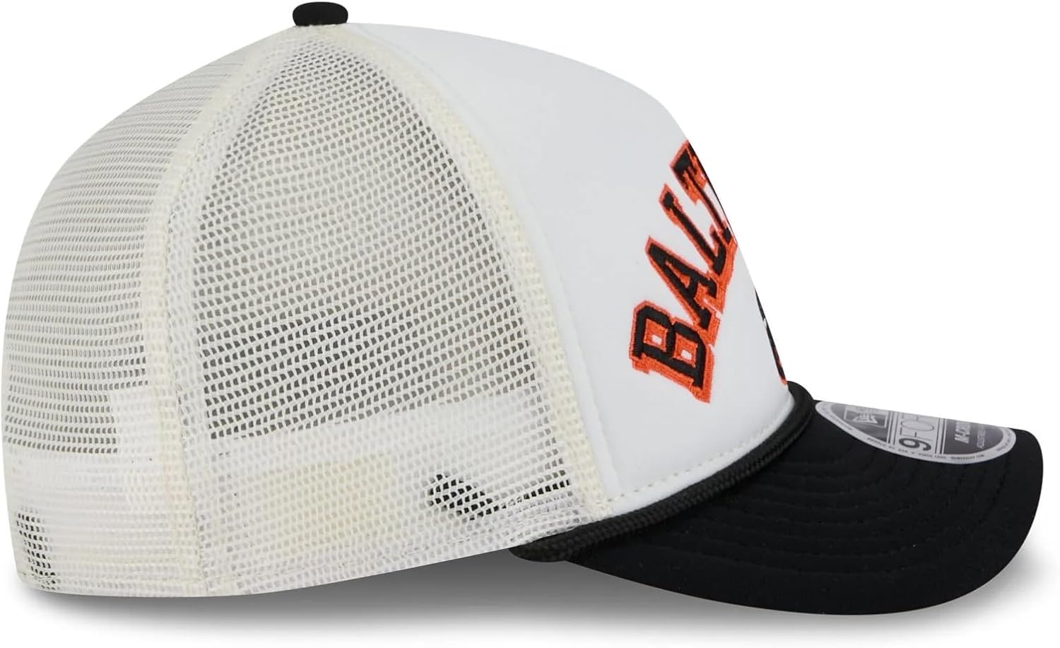 New Era MLB Chrome Arch 9FORTY M-Crown A-Frame Trucker Mesh Adjustable Snapback Hat One Size Fits All