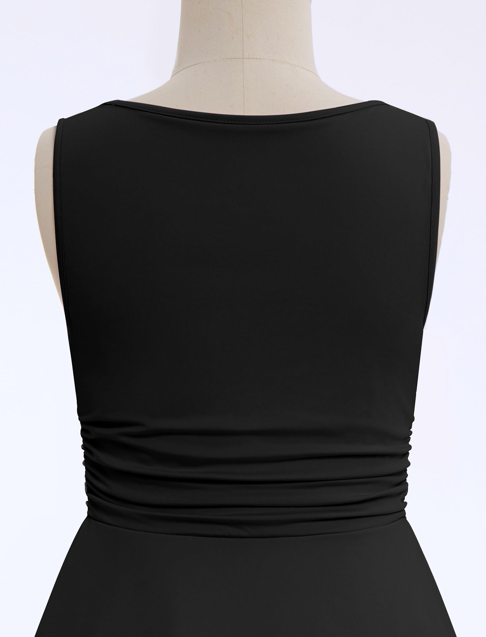 IBTOM Castle Ärmelloses Kleid für Mädchen, gerüschte Taille, Rüschen, Sommer, Ostern, Tanz, 9–15 Jahre