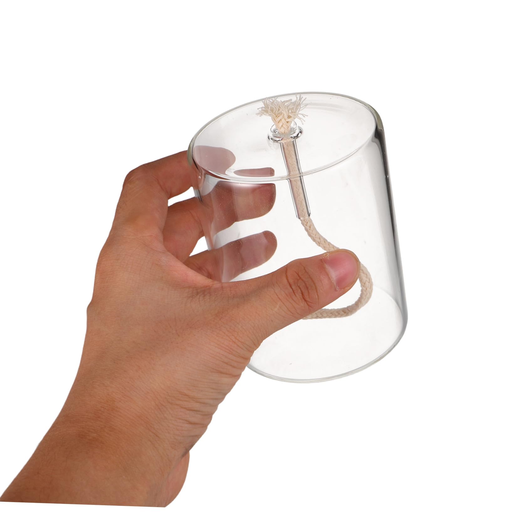 3 Sztuki Lampa gospodarstwa domowego naftowe do wnętrz mała lampka oliwna lampa naftowa Uchwyt na tealighty Transparent