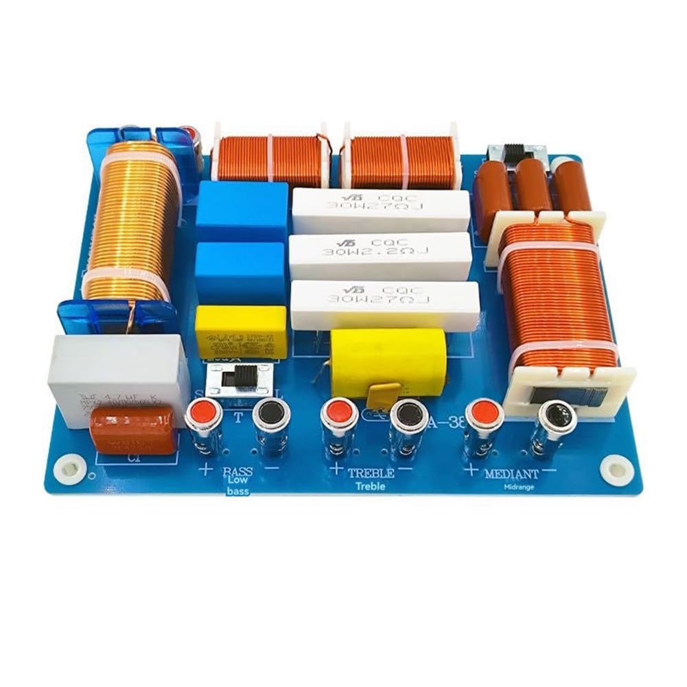 Hochleistungs 3-Wege 800W Multi-Lautsprecherverstärker Hoch Medium Niedriger 3-Wege-Frequenzwandler Einstellbarer Teiler PA-3803a