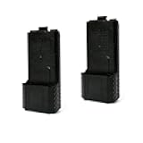 UAYESOK 6AA Battery Case Shell for BaoFeng UV-5R UV-5R Plus UV-5RE UV-5RE Plus UV-5RB TYT TH-F8（2 Pack）