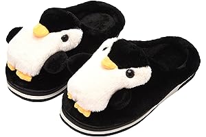 Cozy & Comfy Penguin Slippers: Keep Your Feet Warm and Cozy All Winter Long