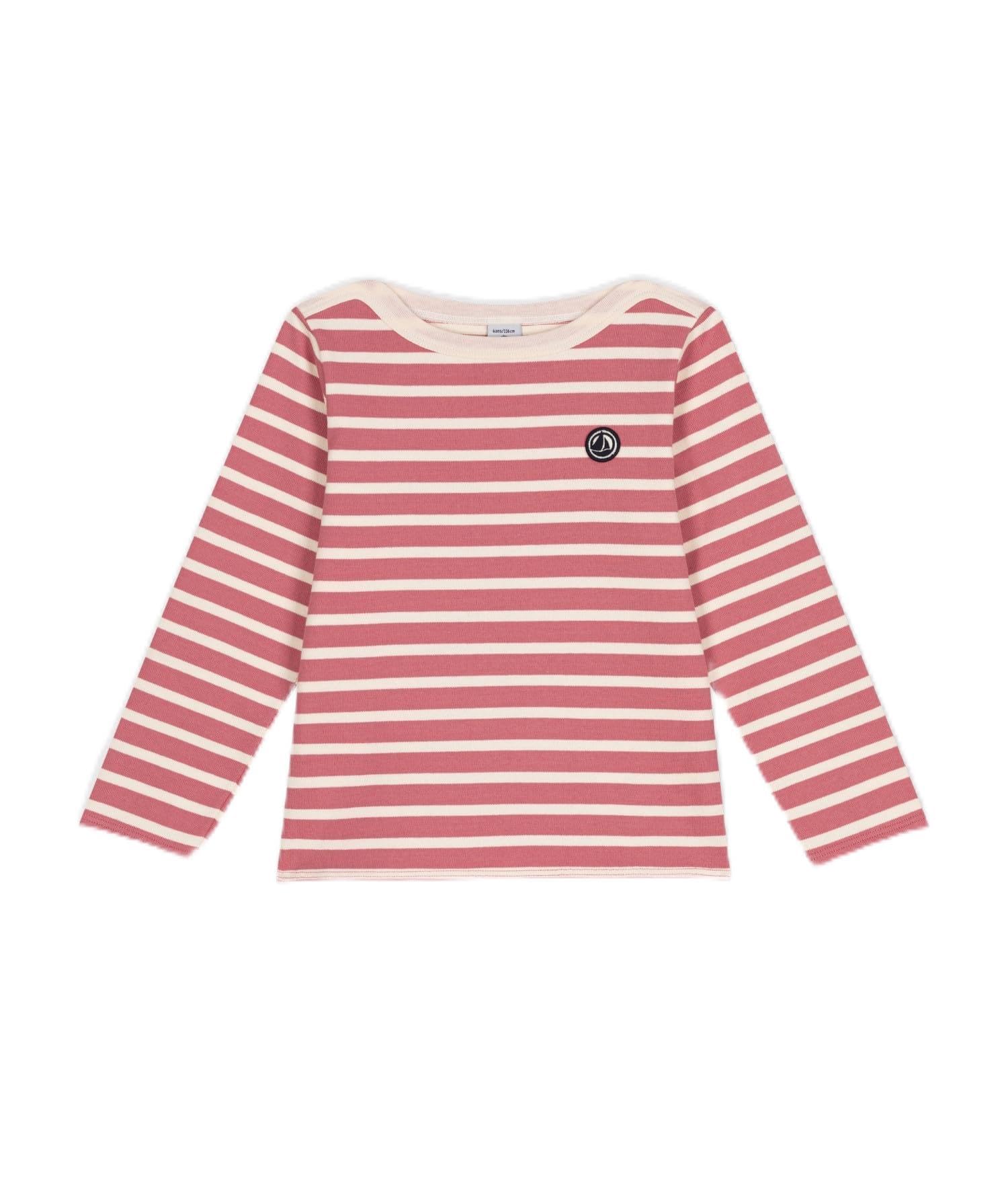 Petit Bateau Mädchen Langärmliges Matrosenoberteil