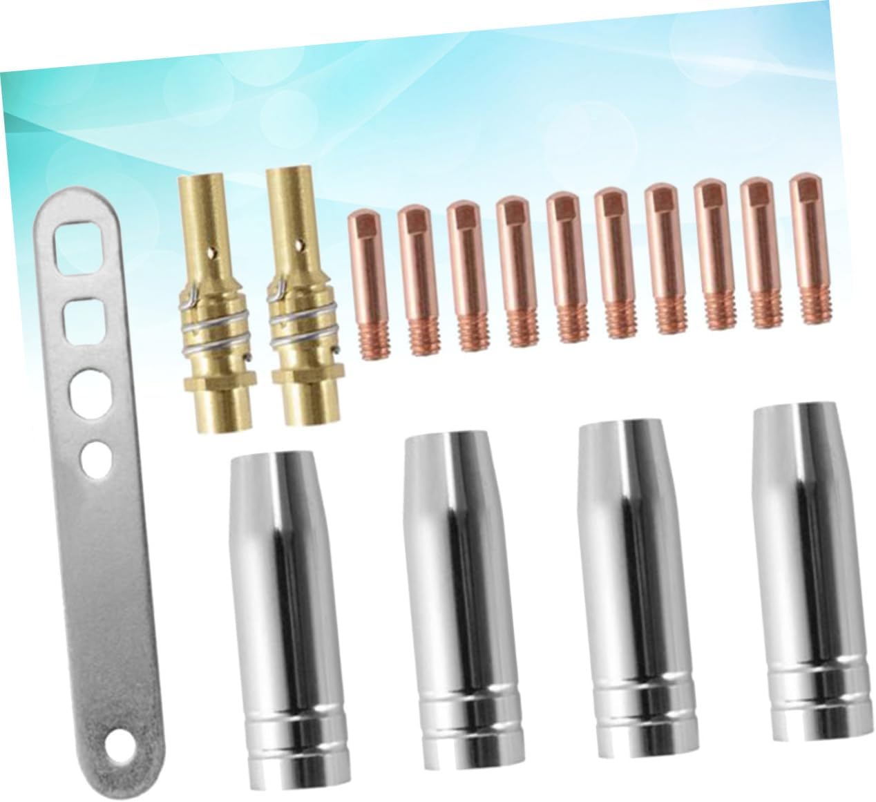 SOLUSTRE 1 Set Welding Accessories Welding Machine Soldering Equipment Welding Nozzle Connecting Rod Welder Soldering Bit DIY Soldering Tools Welding Tools DIY Tools Gas Household Supplies