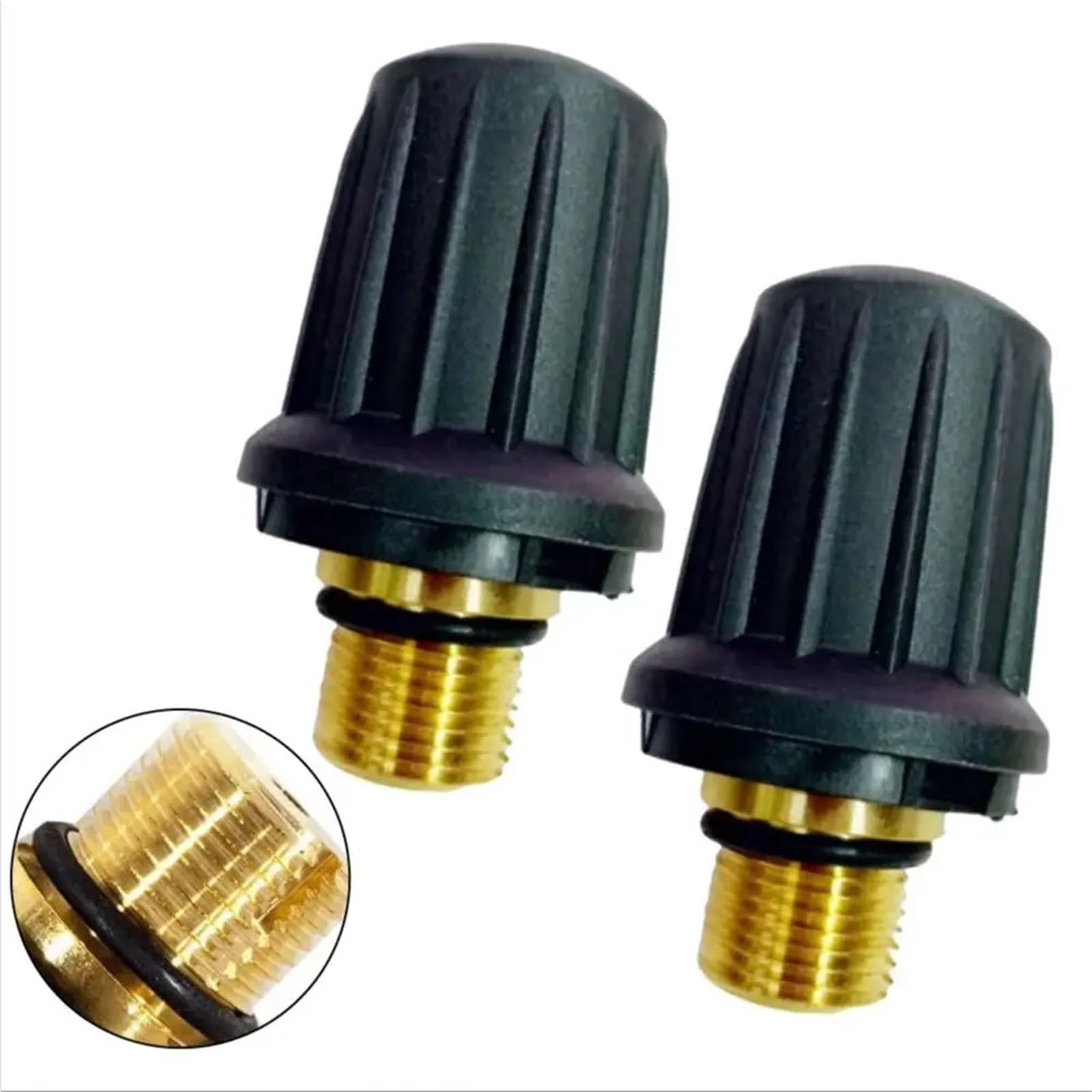 Tapa del Tanque del Limpiador a Vapor con Junta tórica, Compatible con Karcher | Sellado confiable, bloqueo de seguridad, fácil instalación, compatible con Karcher SC2.000 y más(2pcs)