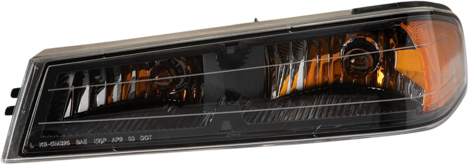 Left Parking Light Drivers Side Compatible with 2004-2012 Chevrolet Colorado GMC Canyon 2006 Isuzu i-280 2007-2008 i-290 i-350 i-370 GM2520189