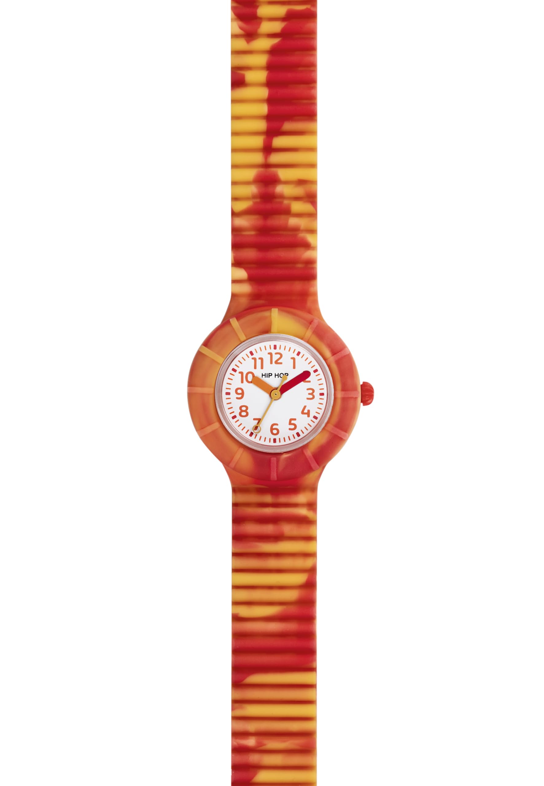 HIP HOP, Kolekcja dla dzieci, Pop It Girl zegarek z wymiennym silikonowym paskiem, żywe i trwałe kolory, koperta 28 mm, wodoodporny, regulowana długość 23,4 cm