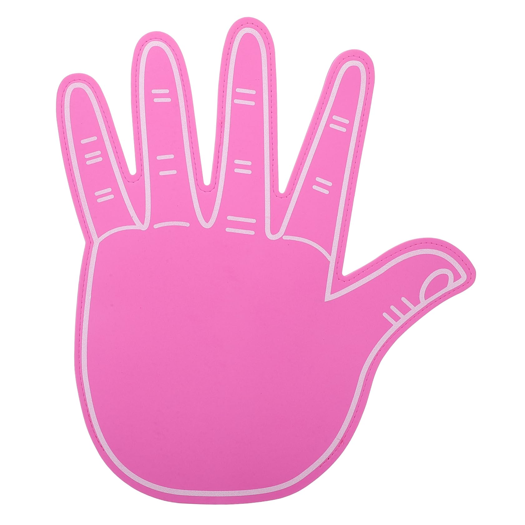Giant Foam Hand Cheerleading Gloves Foam Fingers for Sports Events Celebrations Soft Vibrant Color Cheer Props for Parties Performances
