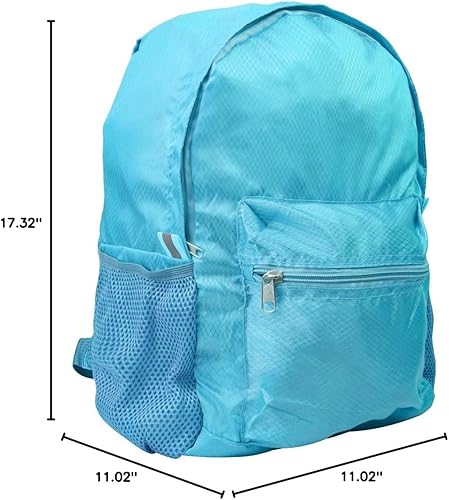Miniatura 10 de Mochila plegable de 25 L, plegable, ultraligera, resistente al agua, duradera, para campamento, viajes, senderismo, mochila para hombres y mujeres