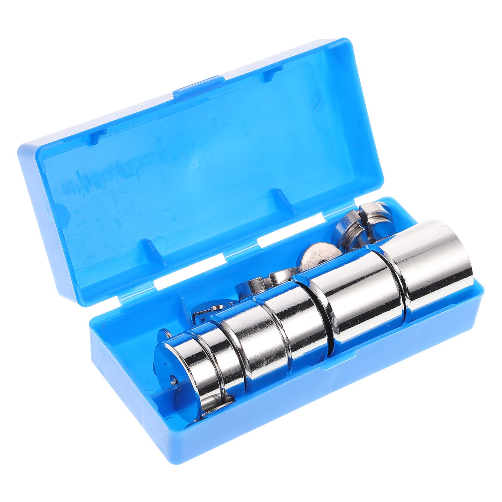 PRETYZOOM 3 Ensembles poids fendus fendue en acier pour laboratoire fendue en acier pour expérience gramme poids à de laboratoire avec support laboratoire fendue