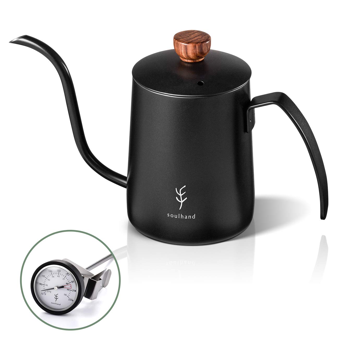 Buy Soulhand Gooseneck Kettle Pour Over Coffee Kettle with Thermometer