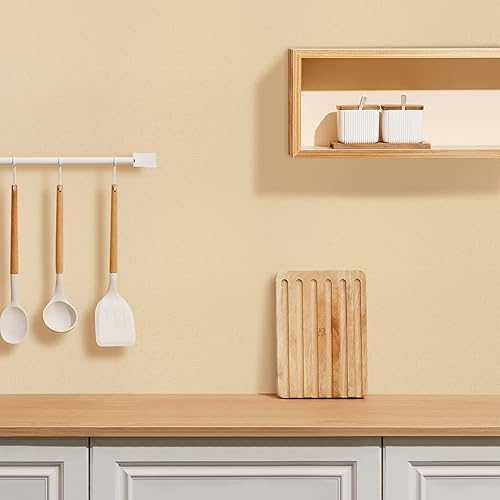 Miniatura 5 de LOVADA Papel Tapiz Despegable y Adhesivo de Seda Beige Amarillo - 15.7 x 200 Pulgadas Papel Tapiz Autoadhesivo Despegable y Adhesivo, Fácil de Pegar