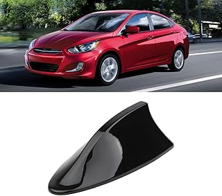 اريال سيارة لراديو اف ام بتصميم زعنفة قرش مناسب للتثبيت على السقف ومتوافق مع جميع انواع السيارات - اريال شغال اشارة راديو - اسود - من كابرمصر 2020