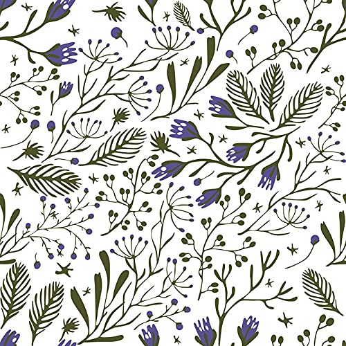 Papier Peint Auto-Adhésif Fleurs de Printemps Repositionnable sans Résidu - 3