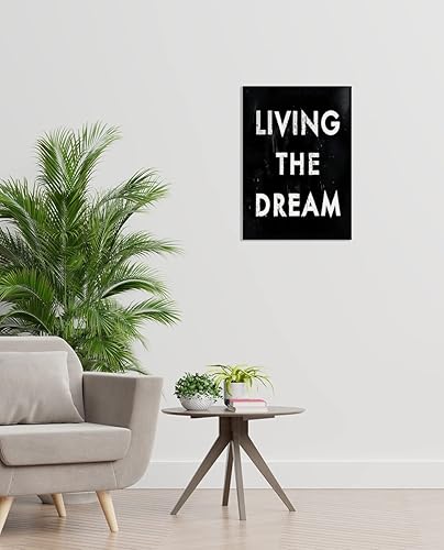 Miniatura 3 de BXFAHZJ Living The Dream - Lienzo decorativo para pared, temática de ensueño de granja de 11 x 14 pulgadas, decoración para el hogar, dormitorio,