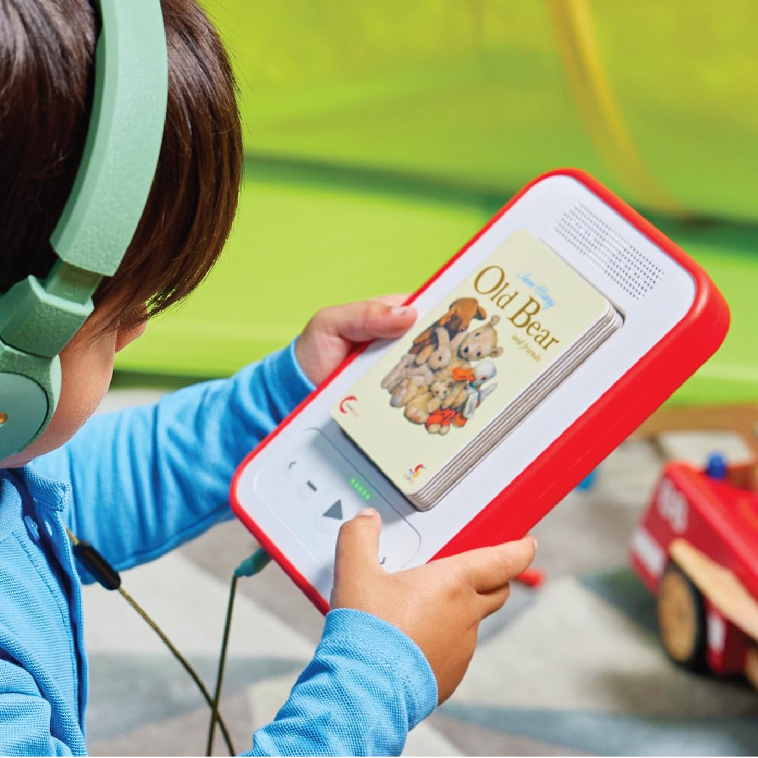 Voxblock Kids Audio Book Player, Red - Image 4