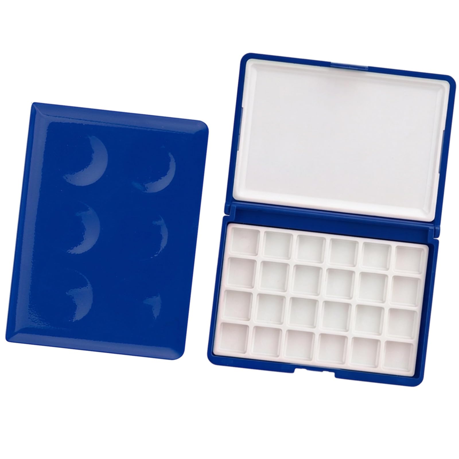 Watercolor Palette 24 Wells Paint Storage Container for Acrylic Watercolor Oil Paint Storage and Mixing Color Leak Container